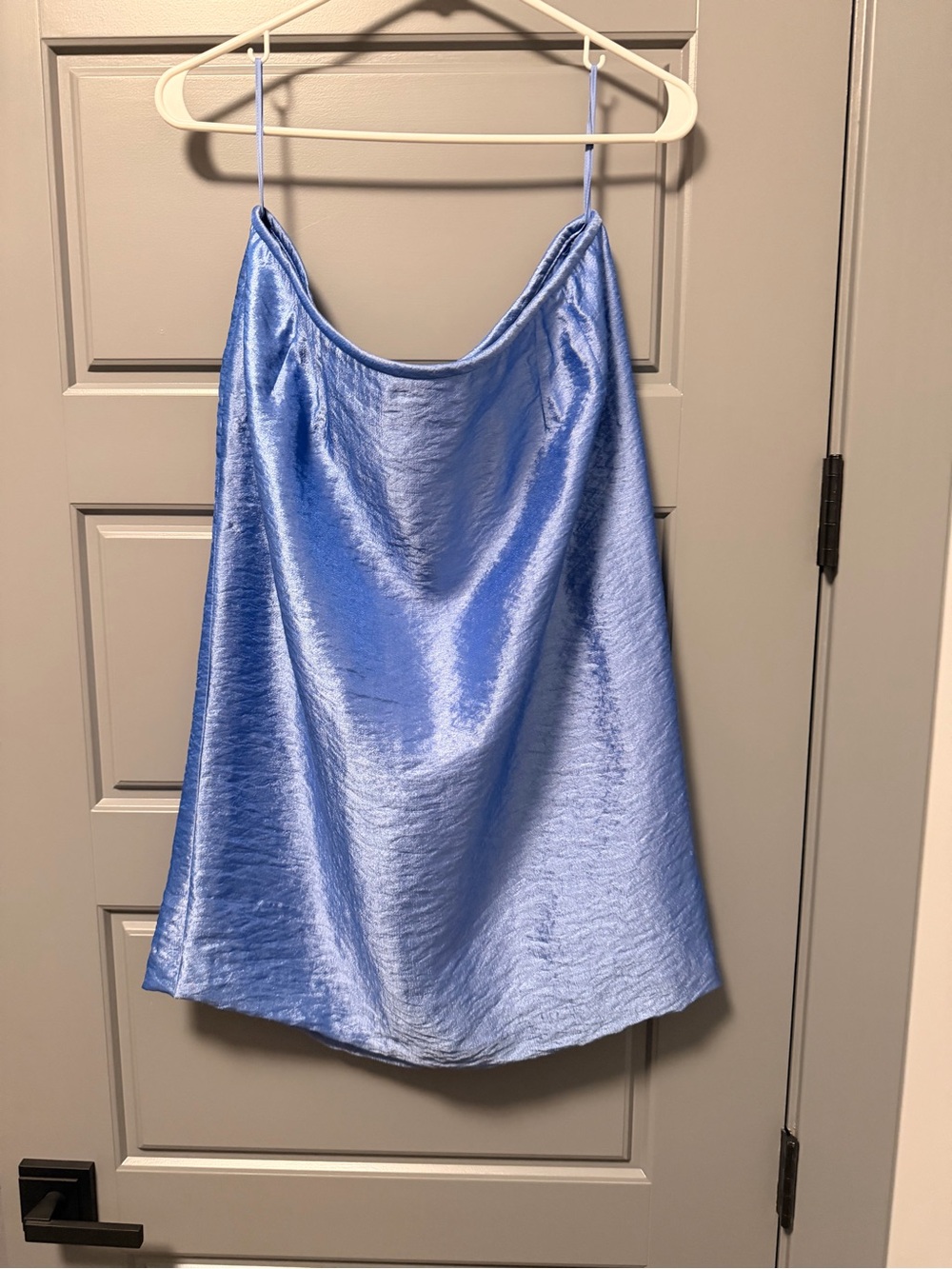 Vintage Kasper Shimmering Blue Pencil Skirt - Picture 8 of 8